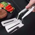 Steak Spatula 304 Stainless Steel Thickened Frying Kitchen Clamps Fried Fish Barbecue Clips Steak Spatula Manufacturers Wholesale. 
