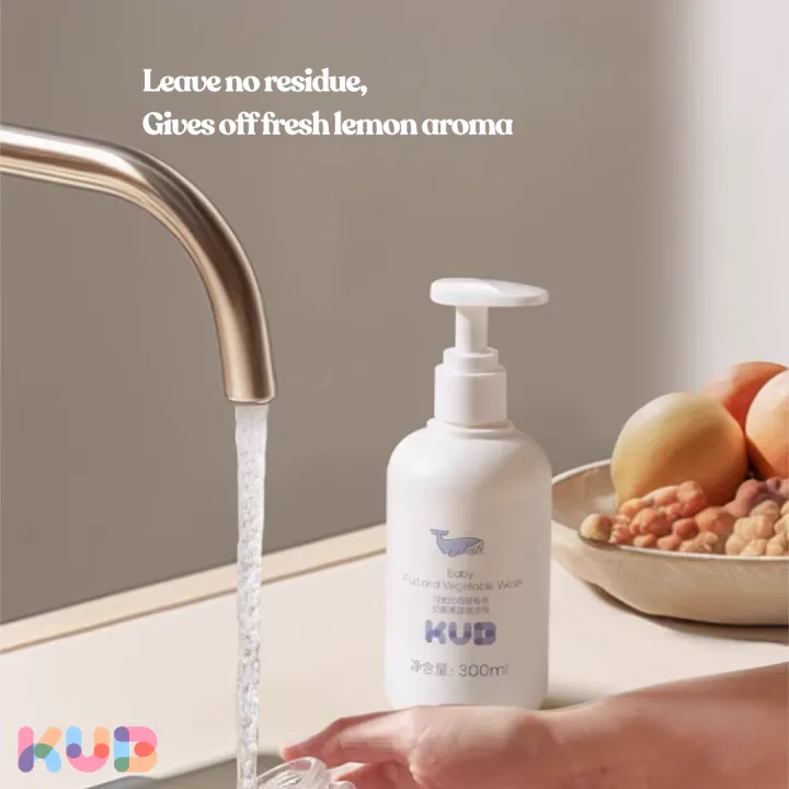 KUB%20Baby%20600ml%20Baby%20Bottle%20and%20vegetable%20%20Cleanser%20Liquid%20Foaming%20Wash%20for%20Bottles%20-%20Image%206