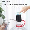 Daewoo Rechargeable Automatic Water Jar Pump, Battery Operated Jar Pump, Dispenser Pump, Dispensing Water, Automatic Water Dispenser, Automatic Water Jar Pump, Easy Water Dispensing. 