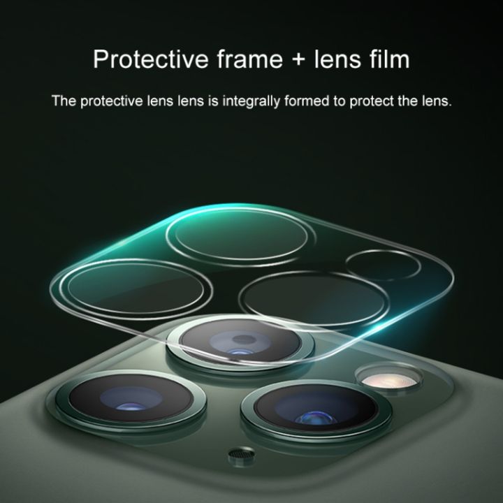 For Iphone 11 Pro Max Hd Rear Camera Lens Protector Tempered Glass Film