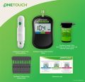 ONE TOUCH Select Plus Simple Glucometer Blood Sugar / Diabetes Machine Monitor With 10 Strips And Lancet. 