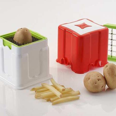Plastic Potato Chipser French Fries, Potato Finger Chips Cutter