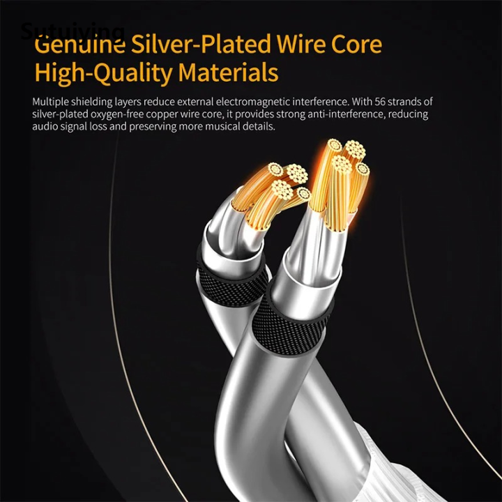 Sutuiying%20New%20KZ%20TypeC%20Silver%20Plated%20Upgraded%20Earphone%20Cablel%20DAC%20Digital%20Original%20Decode%20Stereo%202%20PIN%200.75MM%20HIFI%20For%20ZSNPro%20EDXPro%20Merga%20Castor%20-%20Image%204