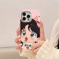 Crayon Shin-chan Phone Case Compatible for IPhone 15 11 7Plus XR 13 11 12 14 15 Pro Max 7 8 Plus XS Max Shockproof Soft Cover. 