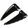 JINMY 2X Car Side Wing Air Flow Grille Intake Vent Trim for X5 F15 2014-2018 Decoration Accessories. 