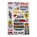 A4 Size (7 x 10.5 Inch) Good Quality, Imported Decal Stickers For Motorbike, Scooter, Car, laptop. 