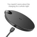 BASEUS BSWC-P21 10W Wireless Charger Pad with Digital LED Display - Black. 