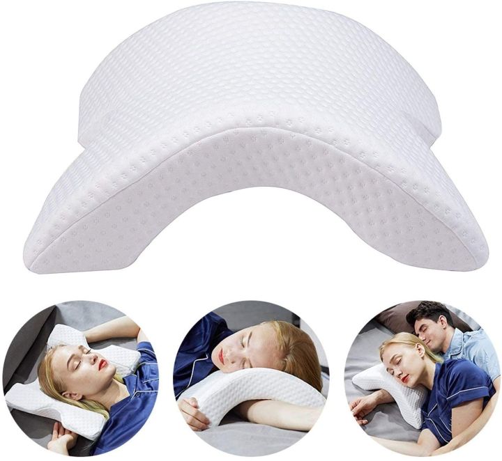 Arm%20Support%20Portable%20Arched%20Pillow,%20Pressure%20Free%20Memory%20Foam%20Pillow%20-%20Image%202