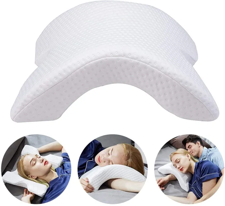 Arm%20Support%20Portable%20Arched%20Pillow,%20Pressure%20Free%20Memory%20Foam%20Pillow%20-%20Image%202