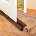 NepLiving Door Stop Twin Door Draft Dodger Guard Stopper Energy Saving Protector Doorstop Home Decoration (Color : Brown). 