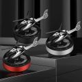 Car Air Freshener Solar Rotating Helicopter. 