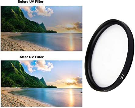 49Mm Uv Filter For Canon Ef 50Mm F/1.8 Stm Lens
