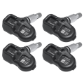 4 Piece 4260748020 42607F4020 433Mhz Tire Pressure Sensor TPMS Black ABS for 2019-2021 C- Land Cruiser. 