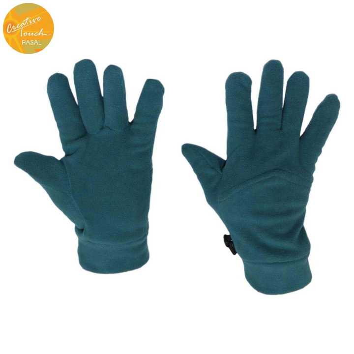Creative Touch Blue Polar Fleece Unisex Gloves AS2028
