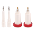 NAMUNY 2 Pairs of 4 mm Banana Jack 10Kv -30Kv High Voltage Connector Plug and Socket Power Supply Test Instrument. 