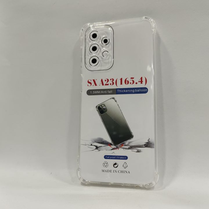 Samsung%20A23%204G/5G%20Cover%20(Same%20Size)%20Clear%20Transparent%20Shockproof%20Tpu%20Soft%20Cover%20Case%20-%20Image%203
