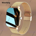 Wenefang 2024 Smart Watch For Men Women Gift Full Touch Screen Sports Fitness Portable Watches Bluetooth Calls Digital Smartwatch Wristwatch. 