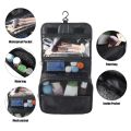 Hanging Foldable Waterproof Travel Toiletries Bag, Cosmetics Organizer Bag. 