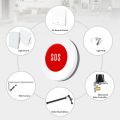 OUMERY 2X Tuya Smart ZigBee SOS Button Sensor Alarm Elderly Children Alarm Emergency Help Switch Tuya Smart Life Remote Control. 