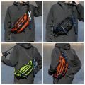 Camping Travel Waterproof Fishing Tackle Bags Large Capacity Zipper Pocket Fishing Lure Bag Chest Pack Multi Layer Fishing Waist Bag Hiking Climbing. 