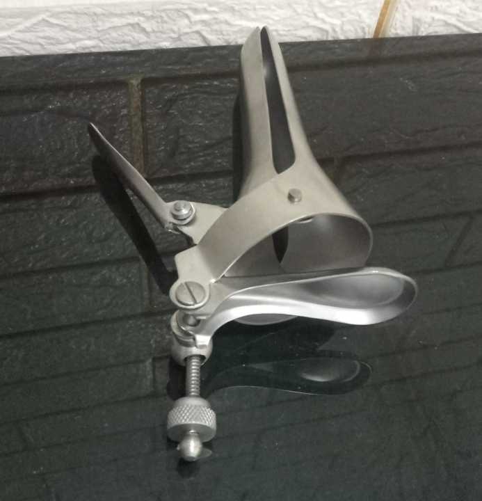 Vaginal Speculum Medical Equipment for Gynecological Examinations Stainless Steel Adult Size One Size