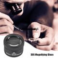 Difutagui 30X 36mm Magnifying Glass for Precision Work K9 Optical Len Monocle Portable Portable Magnifier Eye Loupe Magnifiers For Jeweler Watch Repair Tool. 