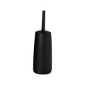 Durable Soft Bristle Toilet Brush With Base Long Handle Standing Base Bathroom Cleaning Tool Space Saving Anti Drip Toilet Brush Set Deep Cleaning. 