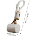 Portable Dog Pooper Scooper for Large Small Dogs, Dog Poop Scooper with Bag Attachment, Easy to Use for Grass, Dirt, Gravel, Indoor Outdoor Pet Poo Catcher on Walks (Brown). 