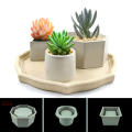 Concrete Cement Pot Molds Craft Flowerpot Epoxy Resin Clay Mould Home Decoration Flower Pot Silicone Mold DIY Handmade Large. 
