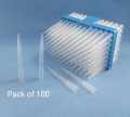 Pack of 100 Micropipette Tips 1000ul/Pipette Tips 1000ul - Graduated, For Chemical Laboratory( 200-1000ul). 