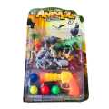 Toy Gun Lunches Balls Hunting Farm Animals. 