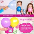 Bizzy Electric balloon pump balloon blowing machine air pump double hole automatic air pump inflatable balloon machine wedding room ba. 