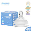 Oberni aby ipples S Size Infant Feeding Soft Latex Food rade Silone O-8061 fier For 0-3 onths. 