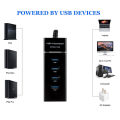 High-Speed USB Hub 4 Port USB 3.0 Adapter with Power Supply - Otg Extension for Laptop, MacBook, PC, Computer - USB 3.0 Hub. 