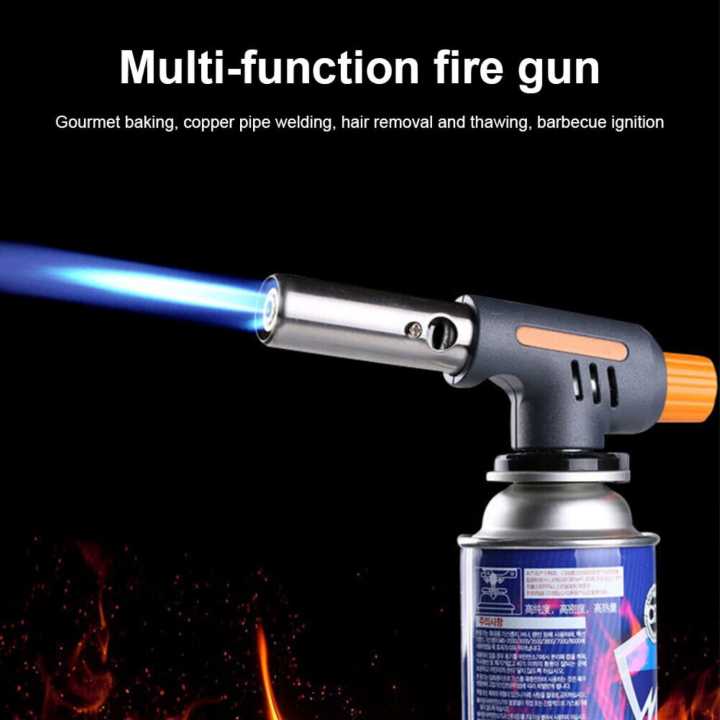 Automatic Flame Fire Gun Torch With One Gas Cylinder
