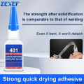 LufanshopHigh Quality 20ml Quick Dry 401/403/406/415/416 Universal Adhesive Stronger Super Glue Multi-Purpose Glue Repair Tools Self-Adhesive. 