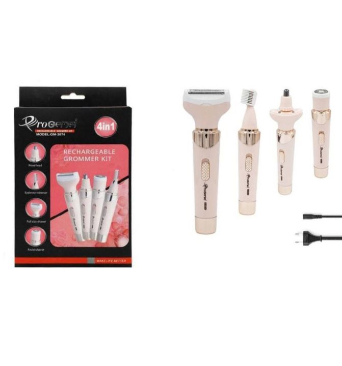Progemei%20GM-3074%20-%204In1%20Rechargeable%20Electric%20Epilator%20Hair%20Shaver%20For%20Ladies%20Nose%20&%20Ear/%20Eyebrow%20Hair%20Trimmer%20Remover%20-%20Image%202
