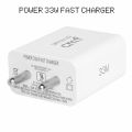 33w Type-C CMF Charger Adapter Compatible with CMF Phone 1, Nothing Phone 1, Nothing Phone 2, Nothing Phone 2a, Nothing Phone 2a Plus CMF Adapter 33w Rapid Fast Charger Type c by RoarX. 