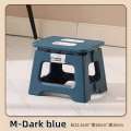 Lightweight Folding Step Stool Multi Purpose Handheld Thickened Footstool Non-Slip Plastic Small Benches Kitchen. 