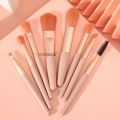 2025Makeup Brush Set Eyeshadow Concealer Loose Powder Brush Blending Makeup Brushes Cute Mini Professional Beauty Cosmetic Tool 8pcs. 