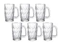 Glass Beer Mug | Set of 6 |- Cheers to Style and Durability  | Durable & Stylish |  Beer Mug | Premium Quality Beer Mug |. 