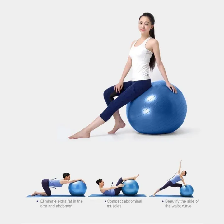 65cm%20Anti-Burst%20Stability%20Exercise%20Ball%20with%20Hand%20Pump%20for%20Fitness%20&%20Yoga%20-%20New%20-%20Image%204