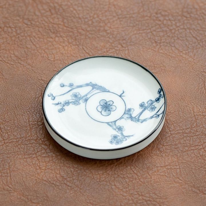 2pcs%20Gifts%20Ceramic%20Blue%20and%20White%20Porcelain%20Vintage%20Chinese%20Style%20Teacup%20Coaster%20Durable%20Round%20Snack%20Plates%20Kitchen%20Supplies%20-%20Image%204