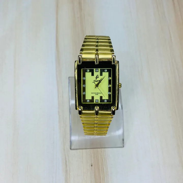 Dial Less Watch Rectangle Shape Dial Stainless Less Strap Fashionable Watch For Men ...