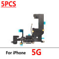 Charging Port Board Flex Replacement for iPhone 5 5C SE 5S Microphone Jack Usb Plug Flex Cable. 