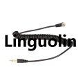 Linguolin New style 2025 NEW 3.5mm to Male PC Flash Sync Cable Screw Lock for Trigger Studio Light Guka. 