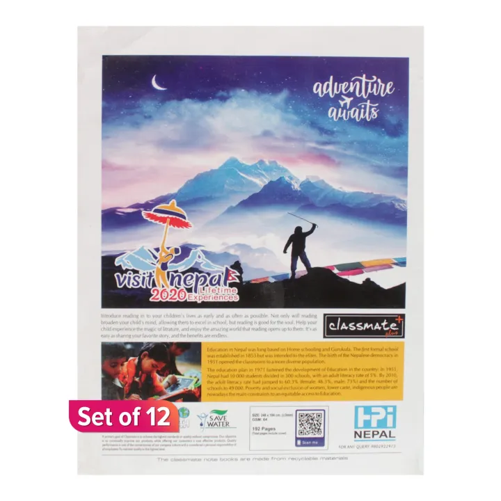 Classmate%20Notebook%20-%20Pencil%20Printed%20(Medium%20Size)%20Set%20Of%2012%20-%20Image%202