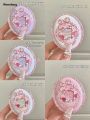 Wenefang Flower Knows Midsummer Night Embossed Blusher Cashmere Matte Powder 2025 New Blush Natural Atmosphere Long-lasting Brightening Makeup. 