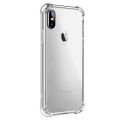 iPhone X / XS Shockproof Transparent Back Cover - Transparent Shockproof TPU Case - Mobihub. 