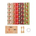 NAMUNY 12 Pack Wrapping Paper Sheets,for Christmas Birthday Wrapping Paper Set Gift Wrap Papers. 